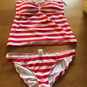 Ralph Lauren Nautical Striped Tankini